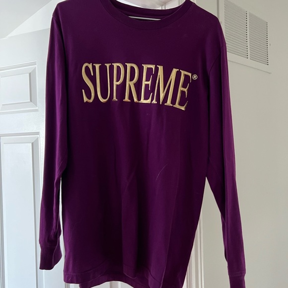 Authentic Supreme Long Sleeve Shirt - Picture 1 of 3